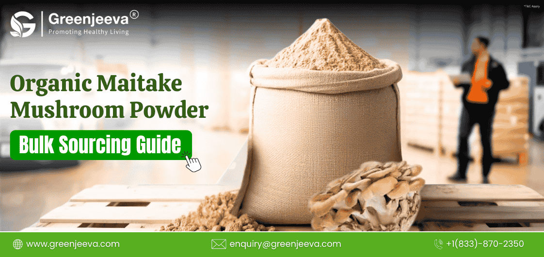 How to Choose a Reliable Organic Maitake Mushroom Powder Supplier in the USA & Canada
